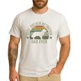 Golden Retriever Dad Dog Shirt Fathers Day Doggy Men's Casual T-Shirt White