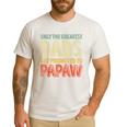 Only The Greatest Dads Get Promoted To Papaw Men's Casual T-Shirt White
