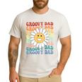 Groovy Dad Matching Outfit Fathers Day Family Retro Vintage Men's Casual T-Shirt White Groovy Dad Matching Outfit Fathers Day Family Retro Vintage Men's Casual T-Shirt White