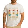 Groovy Daddy 60s Outfit 70s Themed Party Costume Dad Hippie Men's Casual T-Shirt White