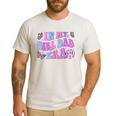 Groovy Retro In My Girl Dad Era Daddy Fathers Day Men's Casual T-Shirt White