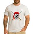 Halloween Pirate Skull Apparel Pirate Dad V-Neck Short Sleeve Cotton 100 T-Shirt Small Men's Casual T-Shirt White Halloween Pirate Skull Apparel Pirate Dad V-Neck Short Sleeve Cotton 100 T-Shirt Small Men's Casual T-Shirt White