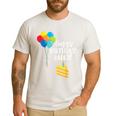Happy Birthday Daddy Cute Toddler Dad's Birthday Party Men's Casual T-Shirt White