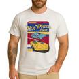 Hot Wheels Father's Day Number 1 Dad Men's Casual T-Shirt White