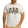 Hunting Dad Duck Camouflage Camo Preppy Camo Dad Camo Men's Casual T-Shirt White