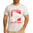 I'm A Bully Dad Dog Owner American Bully Men's Casual T-Shirt White