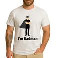 I'm Dadman Superhero Dad Father's Day Men's Casual T-Shirt White I'm Dadman Superhero Dad Father's Day Men's Casual T-Shirt White