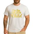 I'm The Golden Child For MomDad's Favorite Child T-Shirt Men's Casual T-Shirt White