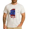 I'm Not Just a Daddy's Little Girl I'm a Veteran's Daughter Small Men's Casual T-Shirt White