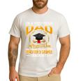 I'm A Super Proud Dad Of A 2025 Master's Degree Graduate Men's Casual T-Shirt White