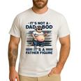 It's Not A Dad Bod It's Father Figure Fat Cat Vintage Men's Casual T-Shirt White It's Not A Dad Bod It's Father Figure Fat Cat Vintage Men's Casual T-Shirt White