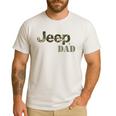 Jeep Dad Officially Licensed Men's Casual T-Shirt White Jeep Dad Officially Licensed Men's Casual T-Shirt White