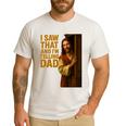 Jesus I Saw That I'm Telling Dad Religious Men's Casual T-Shirt White