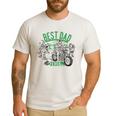 Jurassic World Best Dad Ever Men's Casual T-Shirt White