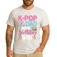K-Pop Dad Of The Birthday Girl Men's Casual T-Shirt White