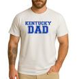 Kentucky Dad Tee Shirt Men's Casual T-Shirt White Kentucky Dad Tee Shirt Men's Casual T-Shirt White