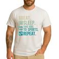Take Kids To Sports Dad Sports Father Sport Dad Men's Casual T-Shirt White Take Kids To Sports Dad Sports Father Sport Dad Men's Casual T-Shirt White