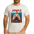 Labradoodle Jowls Tee Fawn Lab Doodle Mom Top Dad Men's Casual T-Shirt White