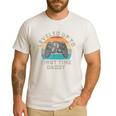 I Leveled Up To First Time Daddy Soon To Be Dad Men's Casual T-Shirt White