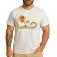 Life Better Aussiedoodle Vintage Dog Mom Dad Men's Casual T-Shirt White Life Better Aussiedoodle Vintage Dog Mom Dad Men's Casual T-Shirt White