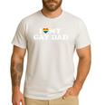 I Love My Gay Dad Men's Casual T-Shirt White
