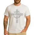 Man Of God Religious Christian Cross Husband Dad Fathers Day Men's Casual T-Shirt White