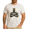 I Am Man King Powerful Dad Afro Melanin Men's Casual T-Shirt White