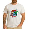 Marvel Comics Retro Classic Father's Day Avengers Hero Dad Men's Casual T-Shirt White