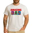 Marvel Spider-Man Amazing Dad Birthday Father’s Day Men's Casual T-Shirt White