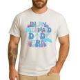 In My Mermaid Dad Era Family Matching Birthday Party Daddy Men's Casual T-Shirt White