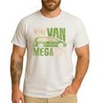 Mini Van Mega Fun Mom Dad T-Shirt Men's Casual T-Shirt White