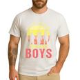 Mom Of 3 Boys Dad I Have Three Boys Dad Of 3 Boys Mom Of 3 Men's Casual T-Shirt White