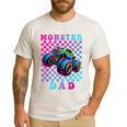 Monster Truck Dad Family Matching Shirt Truck Lovers Men's Casual T-Shirt White