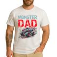 Monster Truck Dad Father's Day Men Men's Casual T-Shirt White
