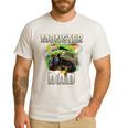 Monster Truck Dad Monster Truck Are My Jam Adults Kids Men's Casual T-Shirt White
