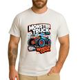Monster Truck Dad Wheelie Cool Like Normal Dad Men's Casual T-Shirt White