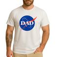 NASA Inspired DAD Meatball Men's Casual T-Shirt White NASA Inspired DAD Meatball Men's Casual T-Shirt White
