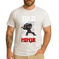 Ninja Favor Shirt For Men Dad Of The Birthday Boy Men's Casual T-Shirt White