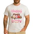 Norwegian Forest Cat Happy Meowentines Valentine Dad Mom Men's Casual T-Shirt White