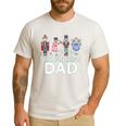 NUTCRACKER DAD Fun Christmas Ballet Parent Meme Men's Casual T-Shirt White NUTCRACKER DAD Fun Christmas Ballet Parent Meme Men's Casual T-Shirt White