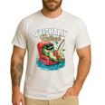 O'Fishally Retired Fishing Retirement Fisherman Dad Men's Casual T-Shirt White O'Fishally Retired Fishing Retirement Fisherman Dad Men's Casual T-Shirt White