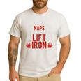 Old Men Gag Workout Gym Fitness Exercise Weightlifting Dad Men's Casual T-Shirt White