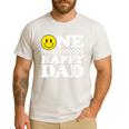 One Happy Dude Dad 1st Birthday Family Matching Men's Casual T-Shirt White
