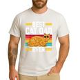 Orange Cat Best Cat Dad Ever Orange Tabby Cat Men's Casual T-Shirt White