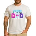 Parents Mom Spider Dad Matching Family Birthday Men's Casual T-Shirt White