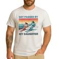 Got Passed By My Daughter Skiing Dad Men's Casual T-Shirt White