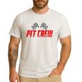 Pit Crew Family Racing Birthday Race Car For Dad Mom Kids Men's Casual T-Shirt White Pit Crew Family Racing Birthday Race Car For Dad Mom Kids Men's Casual T-Shirt White