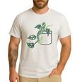 Plant Dad Plant Mom Grow Monstera Adansonii Urban Gardener Men's Casual T-Shirt White