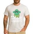 Plant Daddy Cactus Gardener Jokes Grandpa Plant Dad Men's Casual T-Shirt White