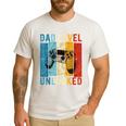 Pregnancy Announcement Dad Level Unlocked New Daddy Father Men's Casual T-Shirt White